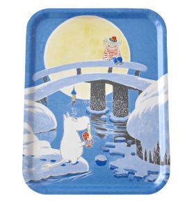 Opto Design Moomins Midwinter tray 33x43 cm