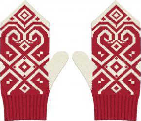 Dale of Norway Unisex mittens (merino wool) Falun