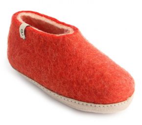 Egos Copenhagen Unisex Kids felted shoe leather sole