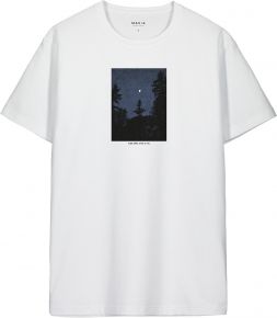 Makia Clothing Men T-Sirt white with print Solstice