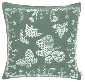 Lapuan Kankurit Aamos cushion cover half linen 45x45 cm