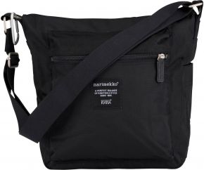 Marimekko Roadie Pal shoulder bag black 28x24x15 cm