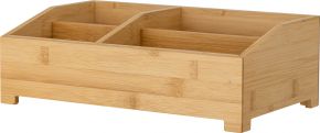 Bloomingville Aden storage box bamboo height 10 cm length 30.5 cm width 18 cm natural