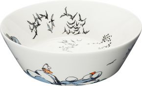 Moomin by Arabia Moomins True to its origins bowl Ø 23 cm cream white, black, blue