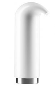 Eva Solo soap dispenser height 18 cm white, steel satin