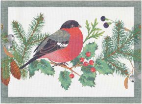 Ekelund Christmas & Winter Bullfinch placemat (oeko-tex) 35x48 cm