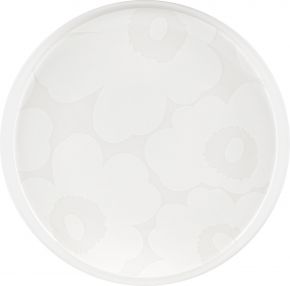 Marimekko Unikko Oiva plate Ø 20 cm cream white, off white