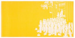 Finlayson Moomin Hattifatteners bath towel (eco-tex) 70x140 cm yellow