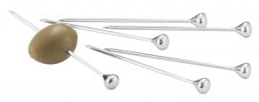 Georg Jensen Sky cocktail fork 6 pcs stainless steel polished