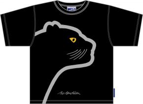 Bo Bendixen Unisex Kids T-Shirt black Panther