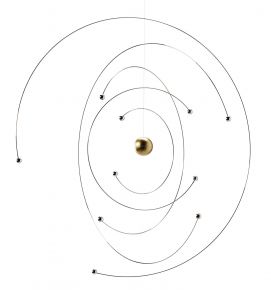 Flensted Mobiles Niels Bohr Atom Model