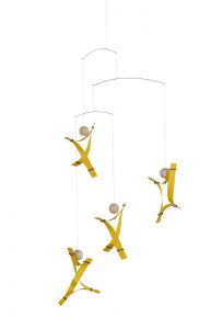 Flensted Mobiles Free Mind Mobile yellow