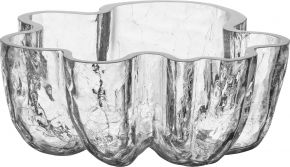 Kosta Boda Crackle bowl Ø 26 cm  clear