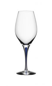 Orrefors Intermezzo blue red wine glass 40 cl