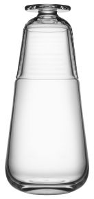 Kosta Boda Viva carafe 0.9 l with goblet 20 cl  clear