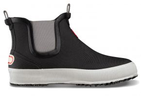 Nokian Footwear Unisex Winter rubber boot Hai low black / sole black