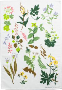 Almedahls Ängsö tea towel 47x70 cm multicolored, white
