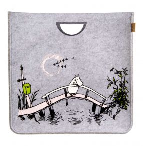 Muurla Moomins misses you storage basket made of recycled PET 40x40x40 cm