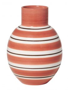 Kähler Design Omaggio Nuovo vase height 14.5 cm terracotta