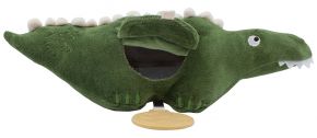 Sebra Activity Toy (velour-eco) Ali the Aligator moss green