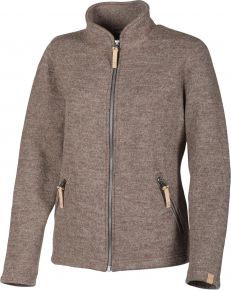 Ivanhoe of Sweden Ladies Woollen Jacket (undyed wool) Full Zip NLS Twig