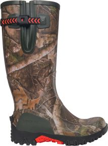 Viking Footwear Unisex Rubber Boots Camo High brown, green, orange