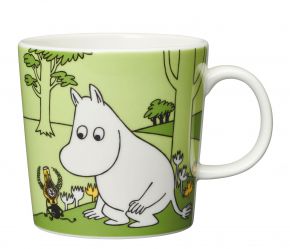 Moomin by Arabia Moomins Moomin troll cup / mug 0.3 l grass green