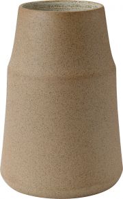 Knabstrup Keramik Clay vase height 18 cm warm sand