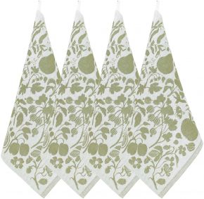 Lapuan Kankurit Puutarha (garden) fabrics napkin 46x46 cm (oeko-tex) 4 pcs