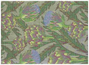 Ekelund Autumn artichoke placemat (oeko-tex) 35x48 cm green, multicolored