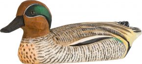 Wildlife Garden Decobird Eurasian Teal hand carved