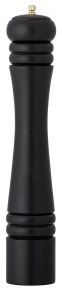 Bloomingville pepper grinder rubber wood height 35 cm black