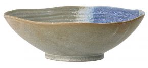 Bloomingville Aura bowl Ø 23.5 cm blue green iridescent