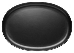 Eva Solo Nordic Kitchen plate oval / dish length 31 cm black