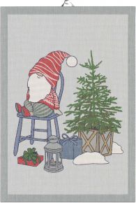 Ekeklund Christmas & Winter Pixy Dad tea towel (eco-tex) 35x50 cm multicolored
