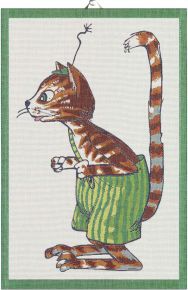 Ekelund Pettson & Findus Findus tea towel (eco-tex) 40x60 cm