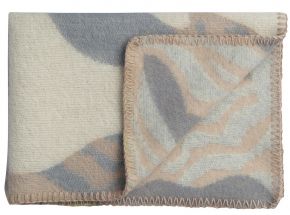 Røros Tweed bird & fish woollen blanket 67x100 cm
