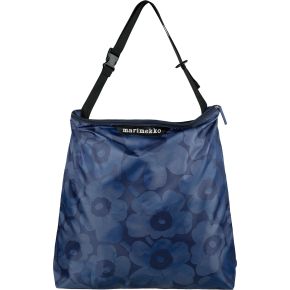 Marimekko Unikko Neat Crossbody shoulder bag 55x48x15 cm blue, dark blue