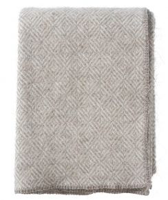 Klippan Diamond woollen blanket 130x180 cm with alpaca (eco-tex)