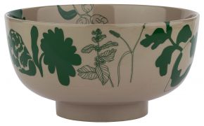 Marimekko Elokuun Varjot (August shadows) Oiva bowl 1.5 l terra, green