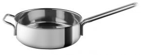 Eva Trio Steel Line sauté pan Ø 24 cm recycled stainless steel