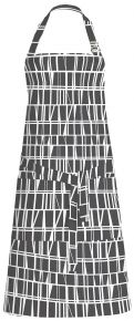Finlayson Coronna apron (eco-tex) black-and-white