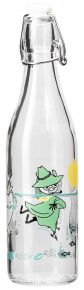 Muurla Moomins fun in water glass bottle sealable 0.5 l