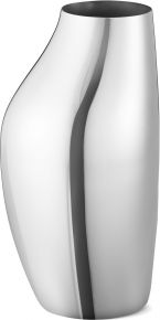 Georg Jensen Sky vase stainless steel polished