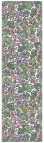 Ekelund Summer gooseberries table runner (eco-tex) 35x120 cm green, multicolored