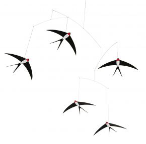 Flensted Mobiles 5 Flying Swallows