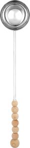 Aarikka Nuppu (button) sauna ladle length 50 cm stainless steel, wood