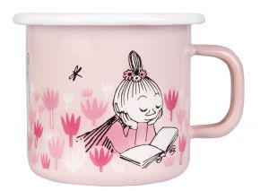 Muurla Moomin day in the garden girl mug enamel 0.25 l