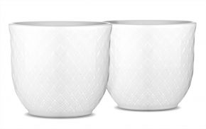 Lyngby Porcelæn Rhombe Eggcup 2 pcs