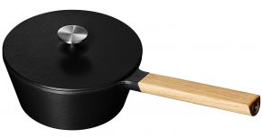 Morsø N.A.C. saucepan 1.7 l lid and wooden handle cast iron